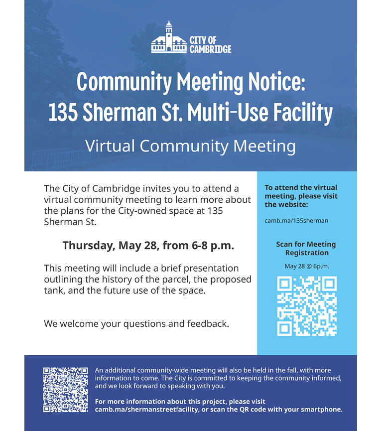 Sherman St Meeting Flyer