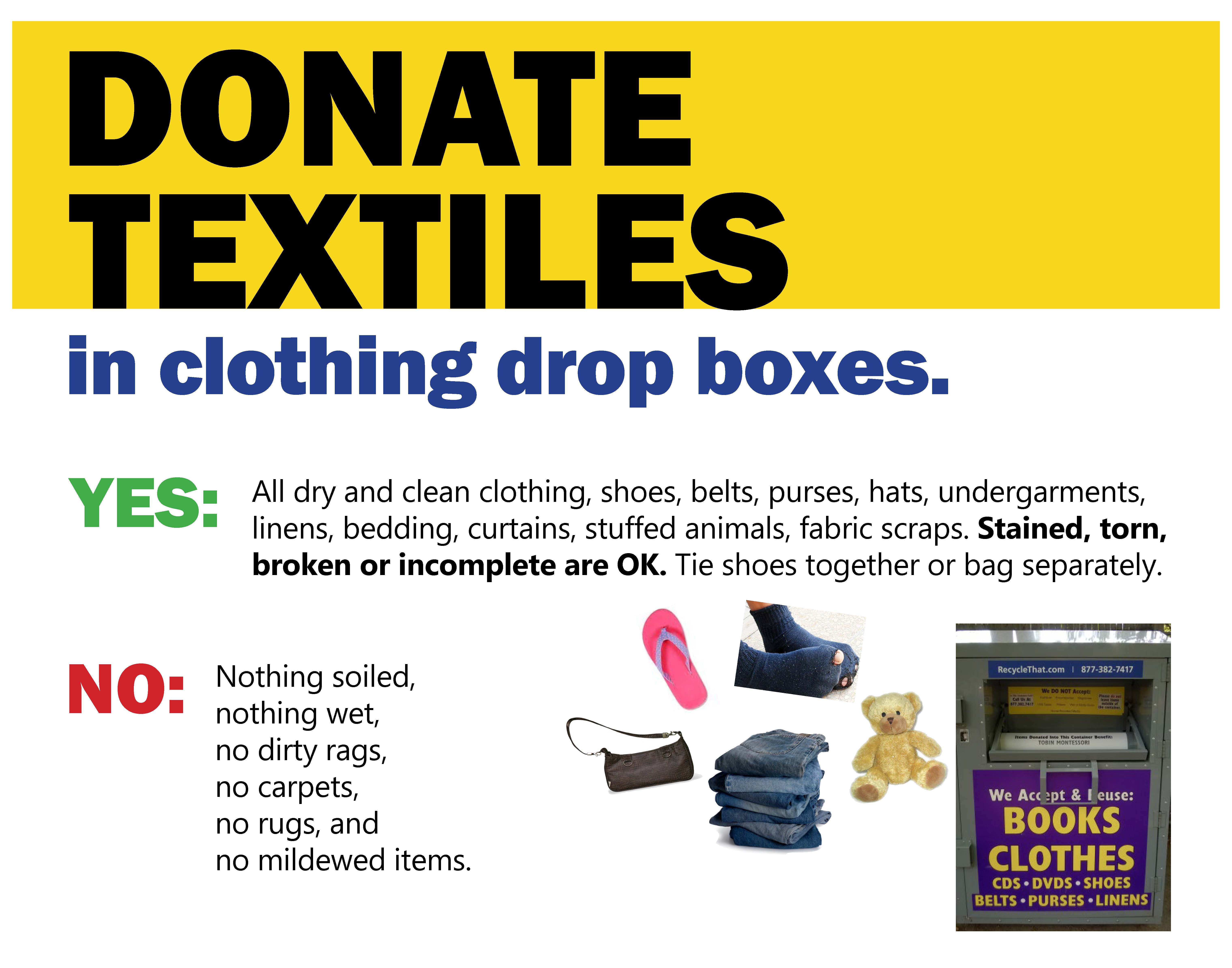Donate Textiles