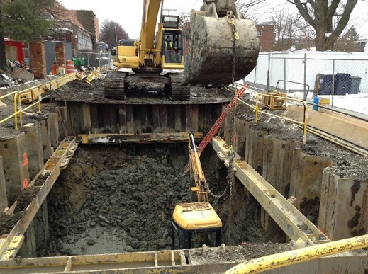 The Hovey Avenue underground stormwater storage tank in Cambridge, Massachusetts, is a 175,000-gallon climate-resilience infrastructure project designed to manage local runoff and mitigate flooding risks in the Mid-Cambridge neighborhood.