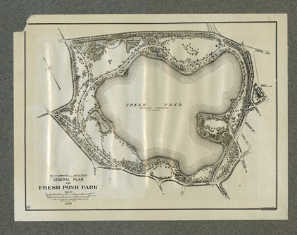 General Plan of Fresh Pond, 1897.