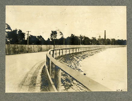 East shore of Fresh Pond, photo taken in 1899.