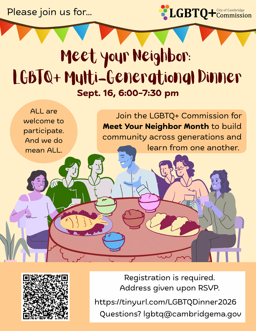 LGBTQ+ Multi-Generational Dinner