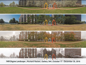 Richard Hackel's Panoramic Photography in different season with event date