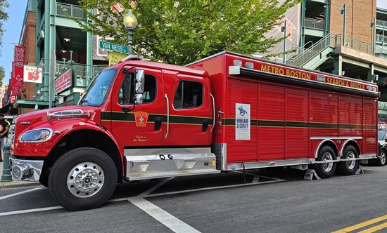 Tech Resq exercise - Fenway Park 12Sep2024 - truck