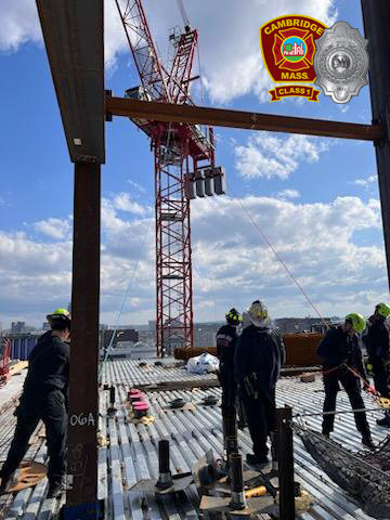 Tower crane rescue training 2