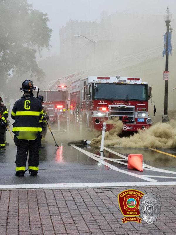 Manhole fires - Brattle Square - 30Aug2023 1