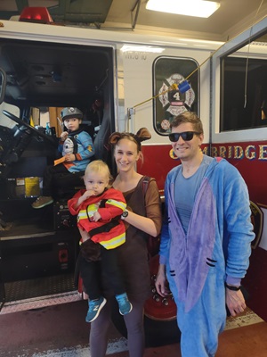 Halloween Fire House Open House - 2024 - 14