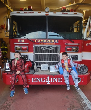 Halloween Fire House Open House - 2024 - 15