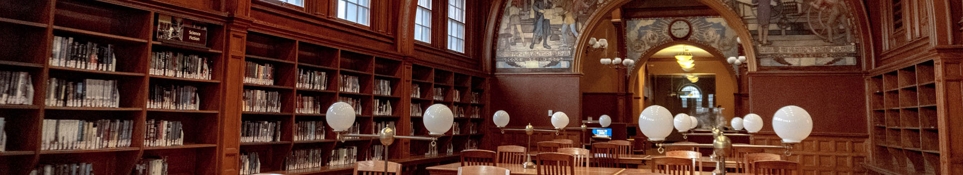 Reading Room in the old wing of the Main Library