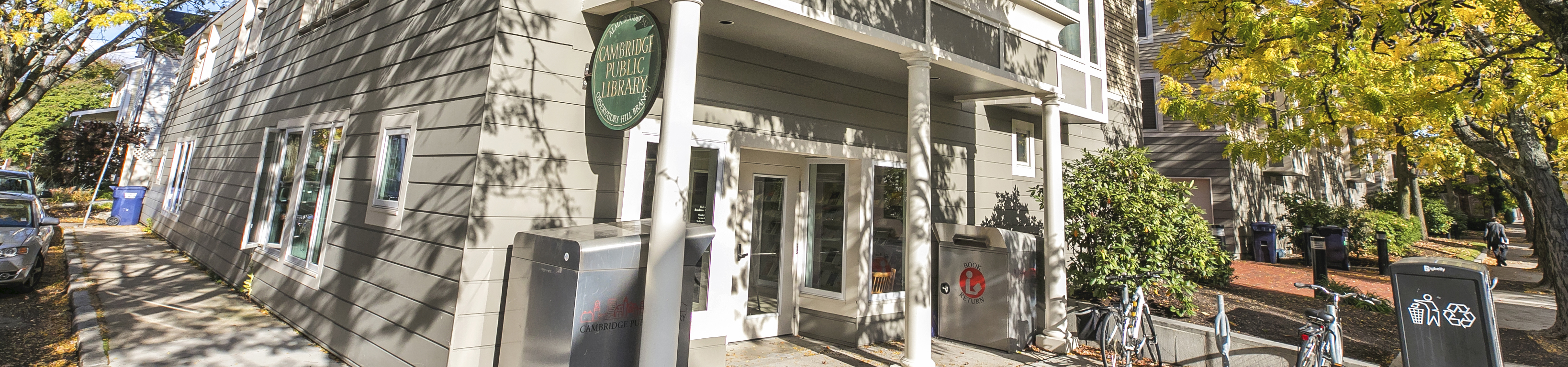 Exterior photograph of the Boudreau Branch