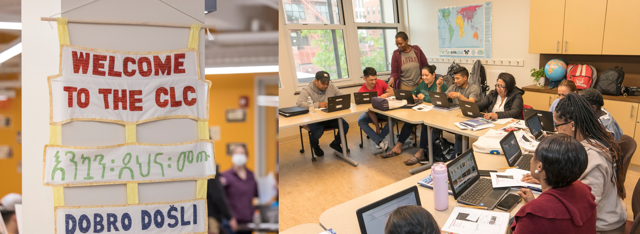 Welcome to the CLC and classroom of adult learners