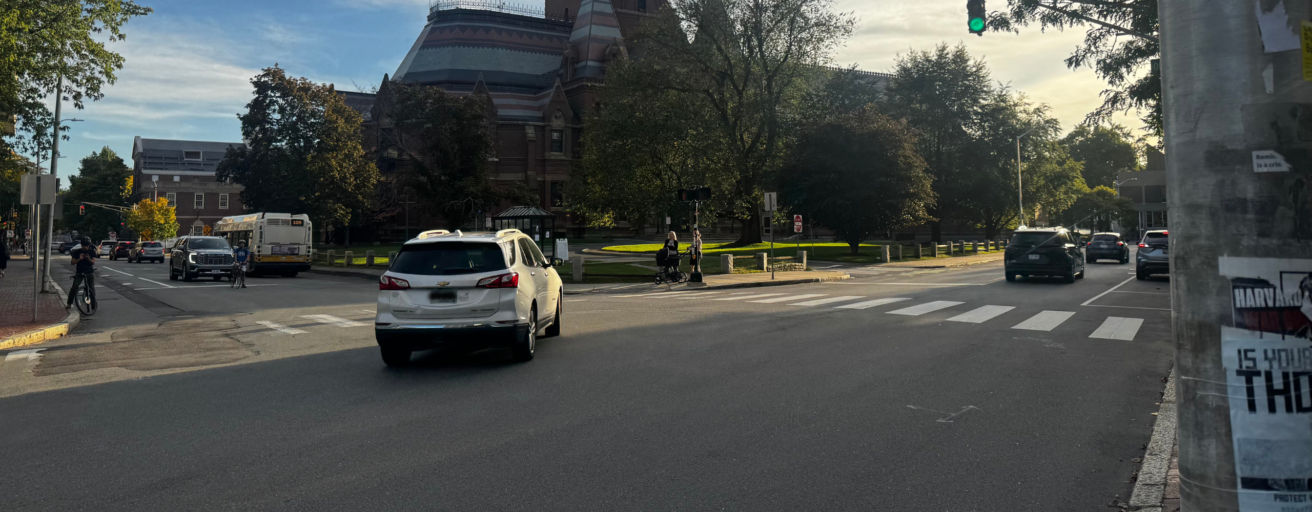 Image of the street location of quincy and kirkland