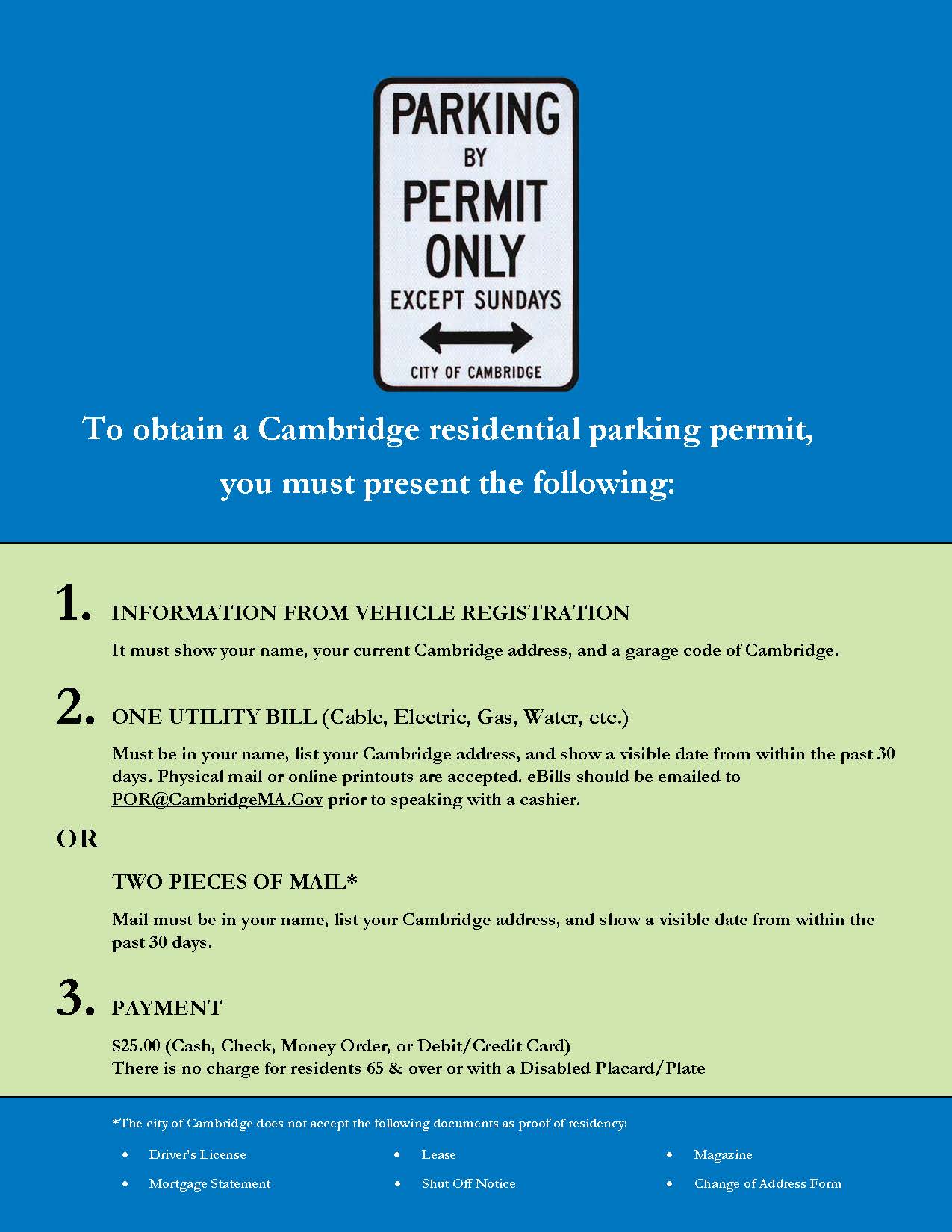 Parking Permit Renewal for 2017 Now Available! Traffic, Parking