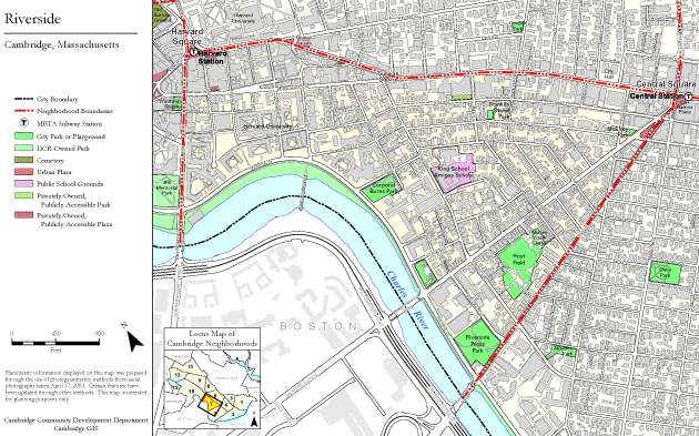 Neighborhood Map Gallery - CDD - City of Cambridge, Massachusetts