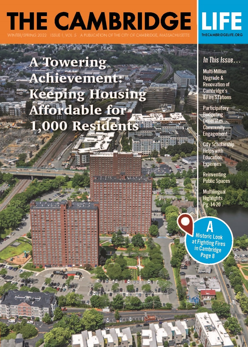 Cover image of the Winter/Spring 2022 issue of The Cambridge Life