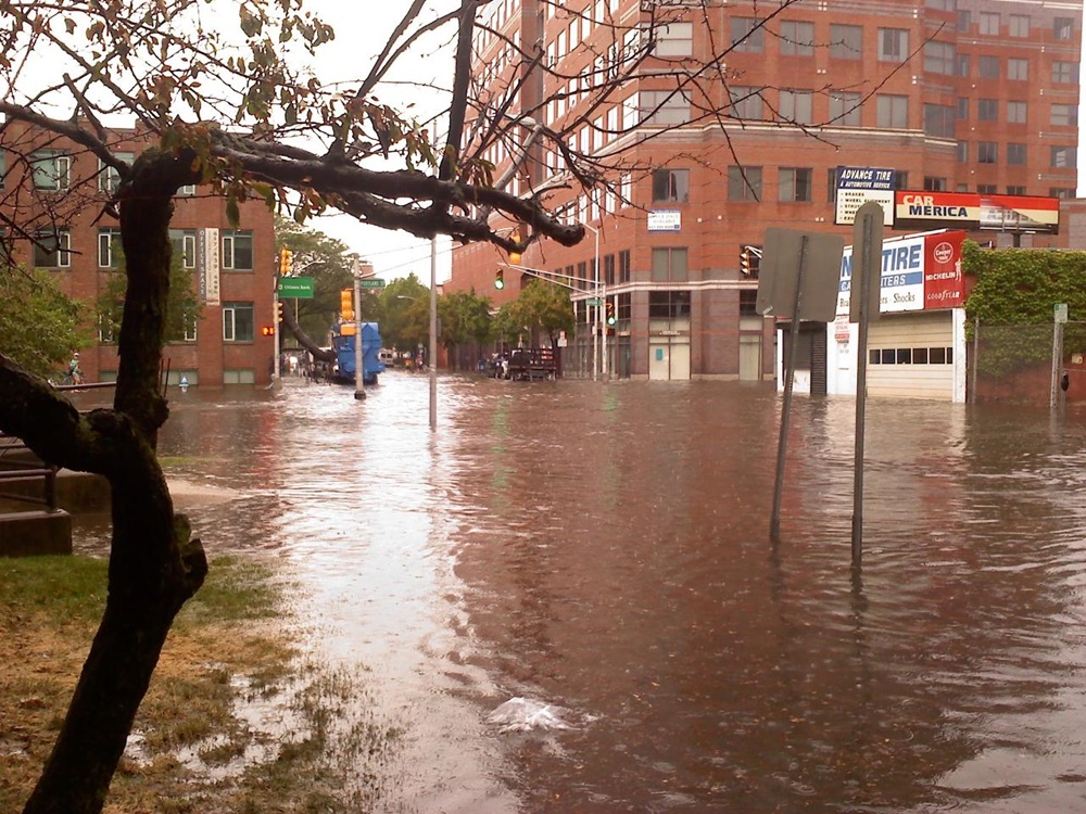 An image of Broadway Flooded