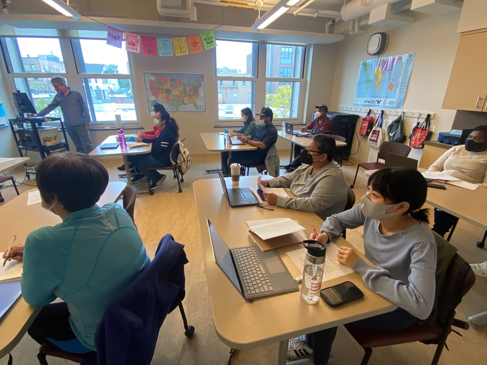 Cambridge Community Learning Center Class