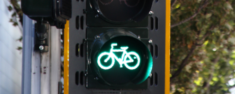 Bicycle crossing signal