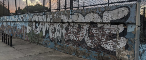 The North Cambridge Mural as seen today